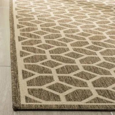 LINDEN 127 Collection LND127D-4 Beige / Cream 4' X 6'