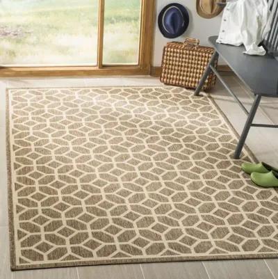 LINDEN 127 Collection LND127D-4 Beige / Cream 4' X 6'