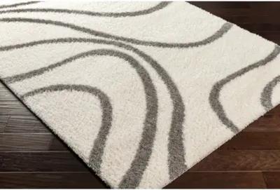 Cloudy Shag CDG-2300 5'3" x 7' Machine Woven Rug