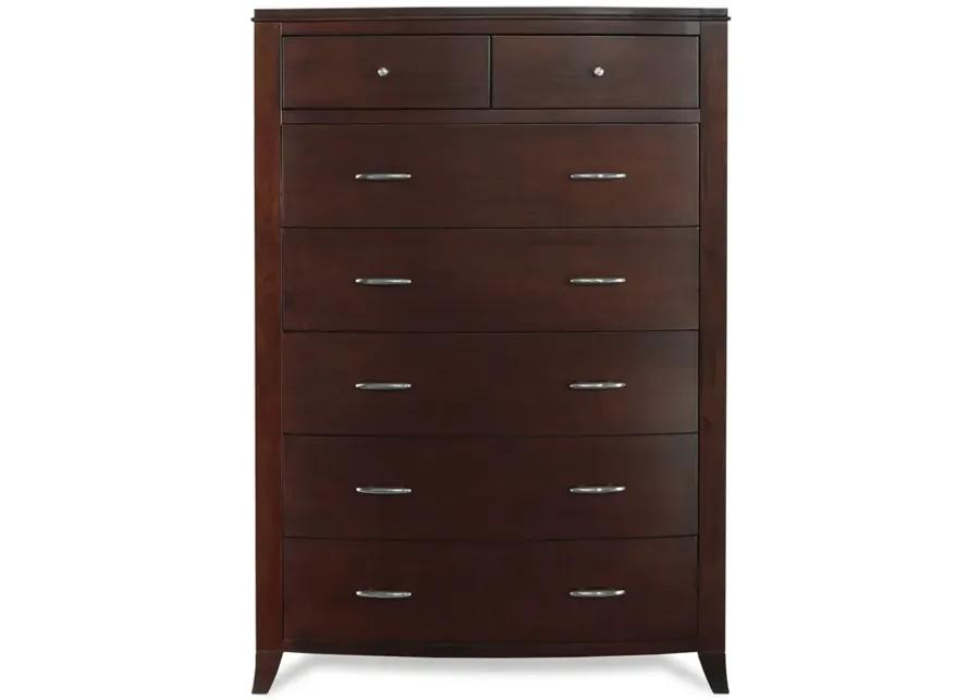 Brighton Seven Drawer Chest in Cinnamon (2024)