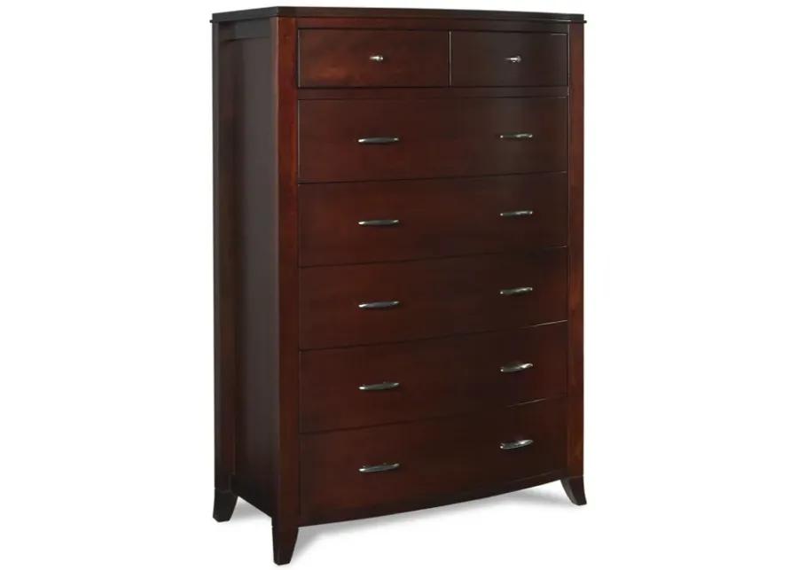 Brighton Seven Drawer Chest in Cinnamon (2024)