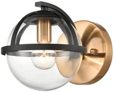 Davenay 6" Wide 1-Light Vanity Light - Satin Brass