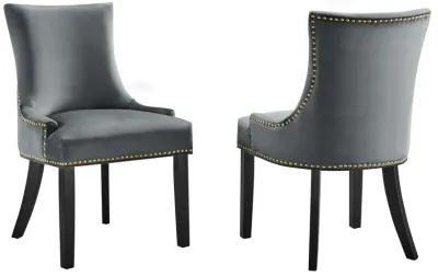 Marquis Performance Velvet Dining Chairs - Set of 2