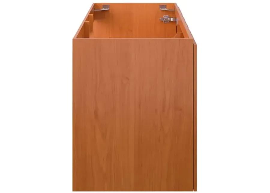 Scenic 48" Double Sink Compatible (Not Included) Bathroom Vanity Cabinet