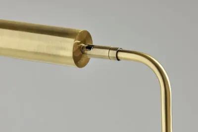 Zane LED Desk Lamp w. Smart Switch- Antique Brass