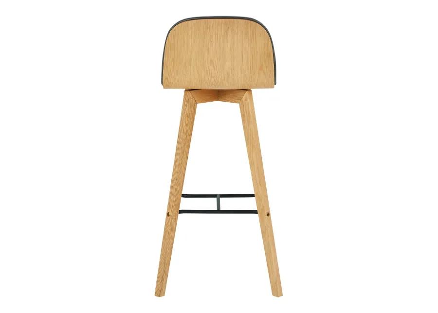 NAPOLI LEATHER BAR STOOL