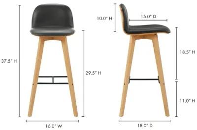 NAPOLI LEATHER BAR STOOL