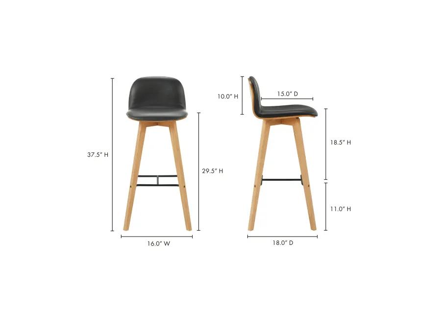 NAPOLI LEATHER BAR STOOL