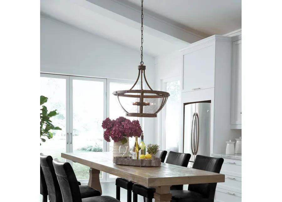 Charleston 6-Light Mesh Chandelier by Kosas Home