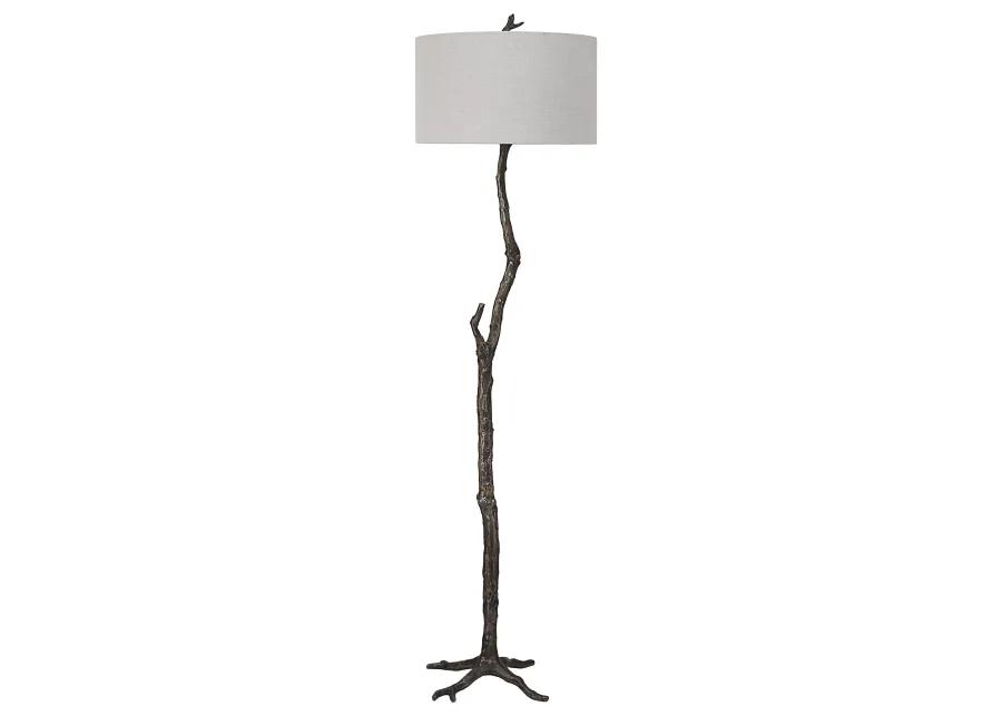 Spruce Rustic Floor Lamp