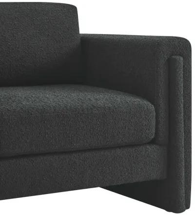 Visible Boucle Fabric Armchair