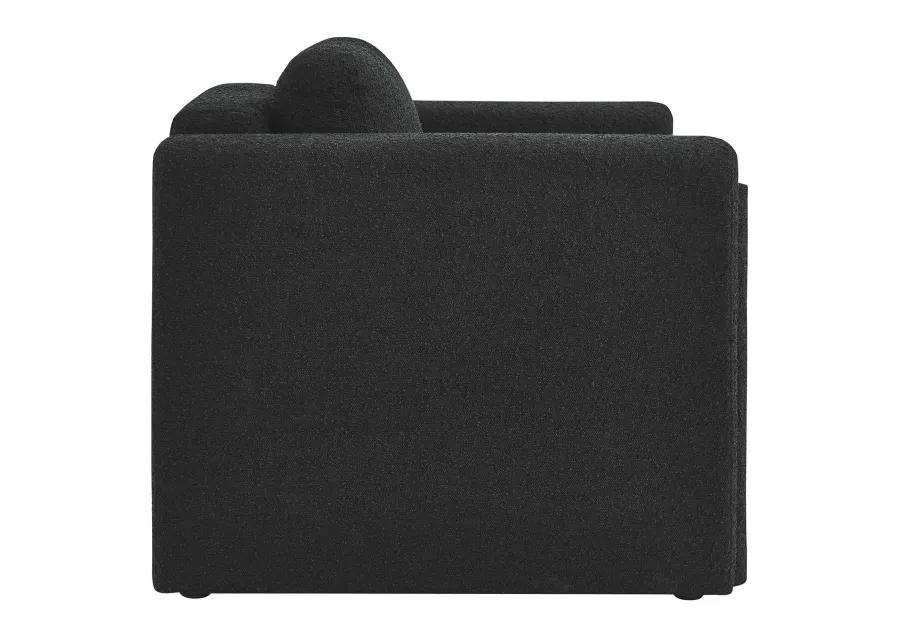 Visible Boucle Fabric Armchair