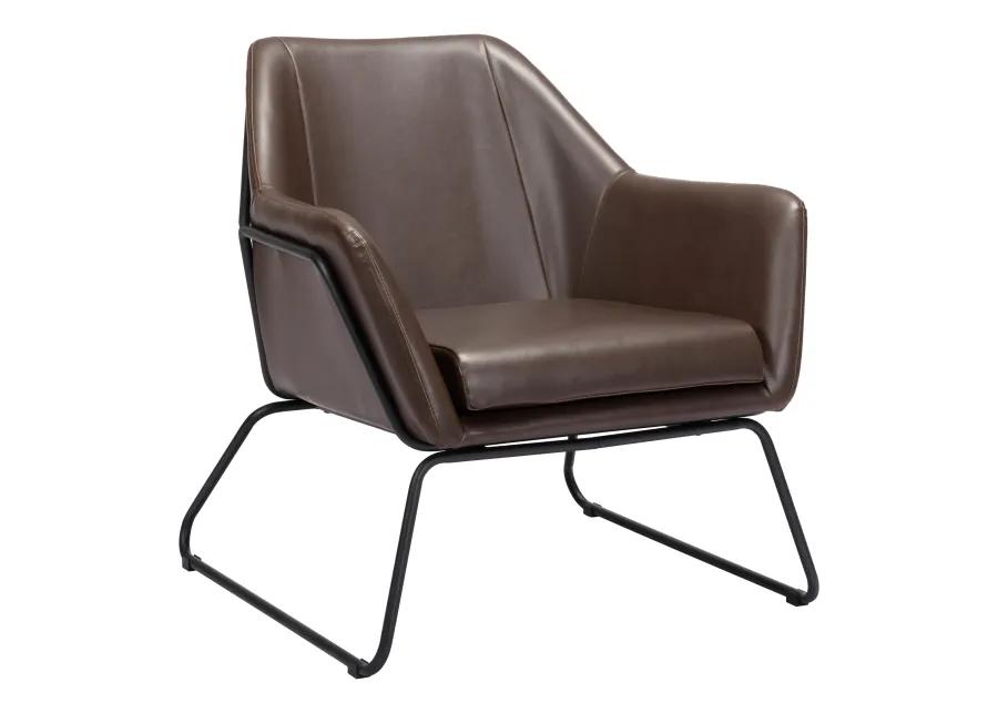 Jose Accent Chair Brown