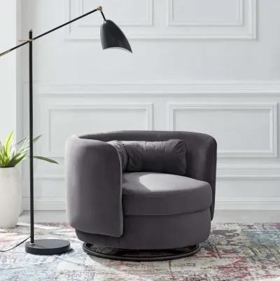 Relish Performance Velvet Performance Velvet Swivel Chair