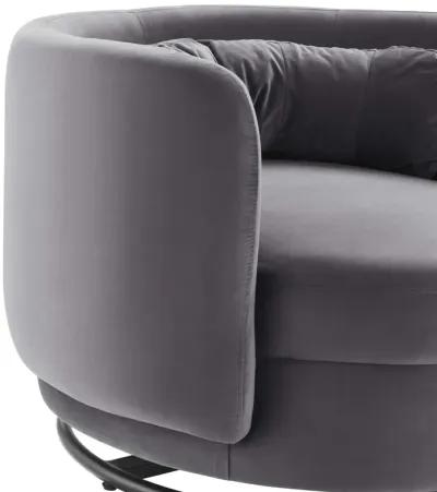 Relish Performance Velvet Performance Velvet Swivel Chair