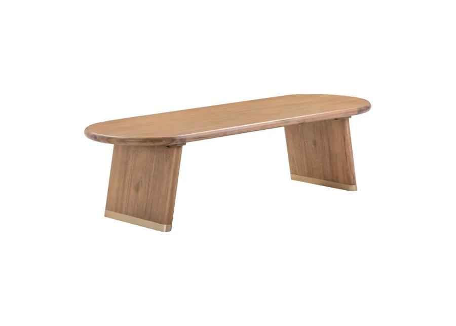 Samantha Cognac Bench 