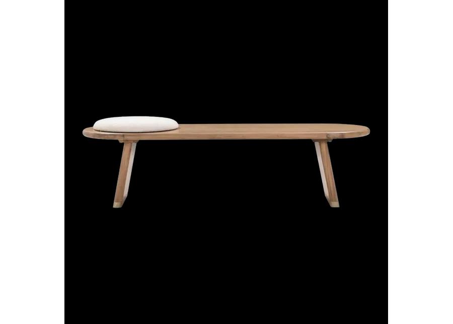 Samantha Cognac Bench 