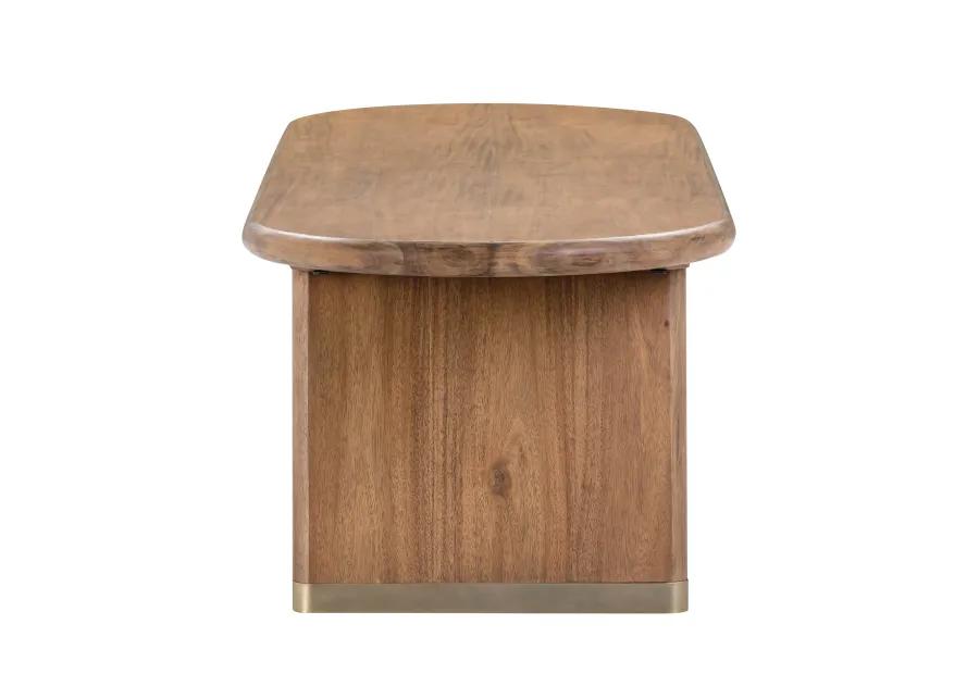 Samantha Cognac Bench 