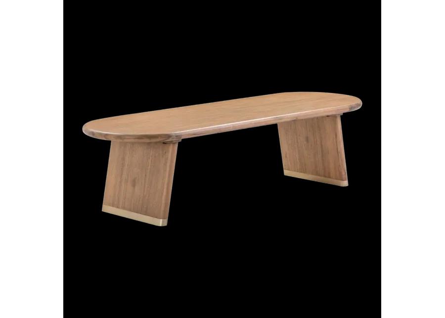 Samantha Cognac Bench 