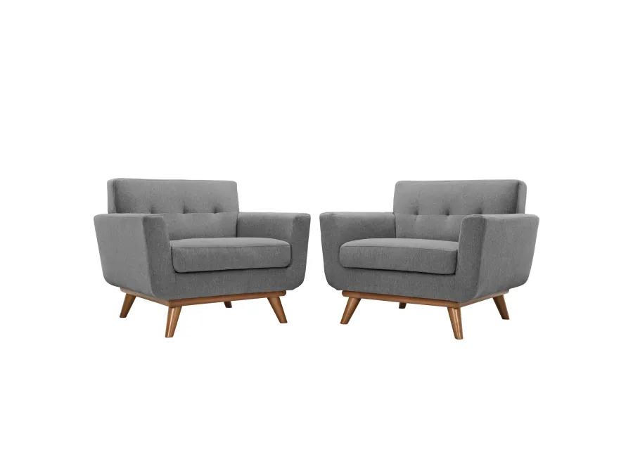 Engage Armchair Wood Set of 2