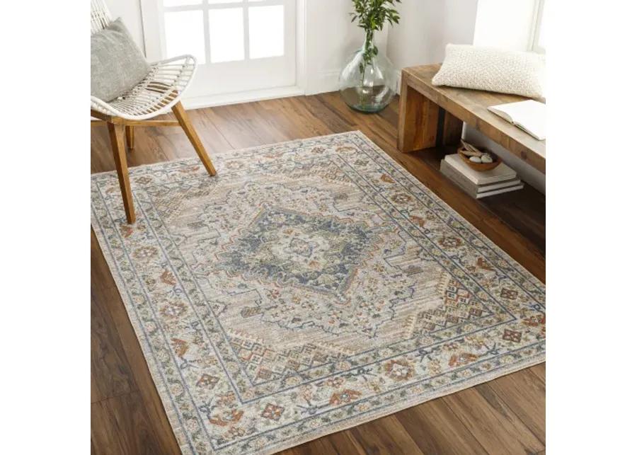 Lillian LLL-2318 6'7" x 6'7" Machine Woven Rug