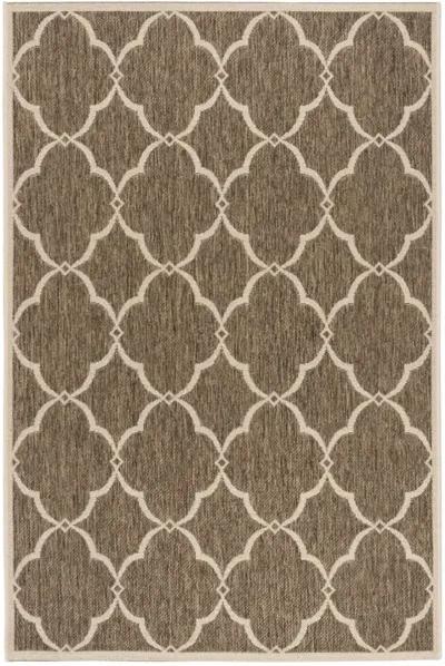 LINDEN 125 Collection LND125D-5 Beige / Cream 5'-3" X 7'-6"