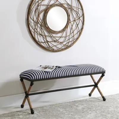 Braddock Striped Bench