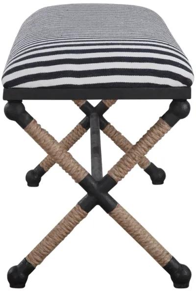 Braddock Striped Bench