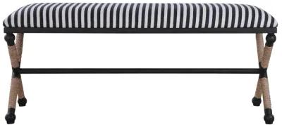 Braddock Striped Bench