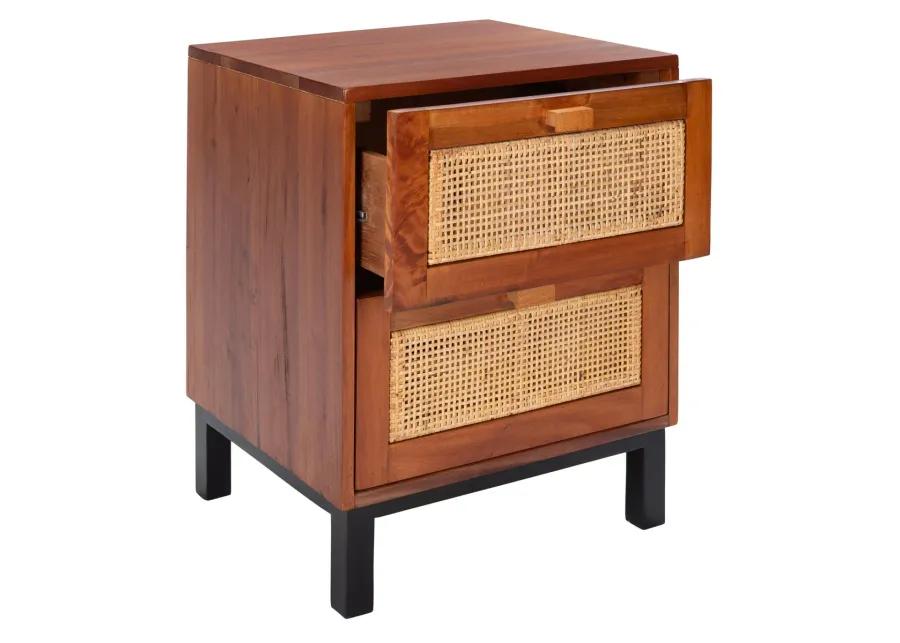 ERICA 2 DRAWER NIGHTSTAND