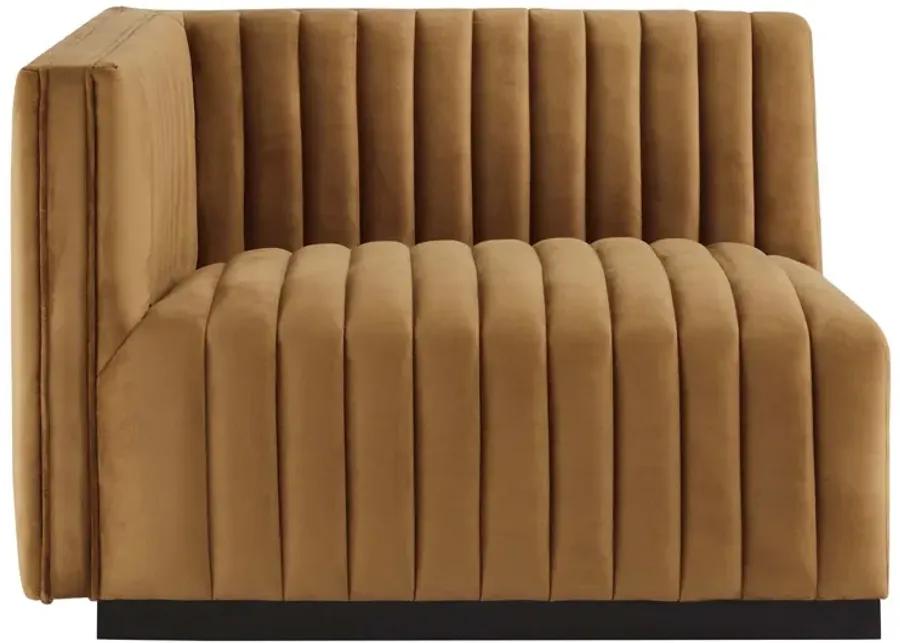 Conjure Channel Tufted Performance Velvet Loveseat