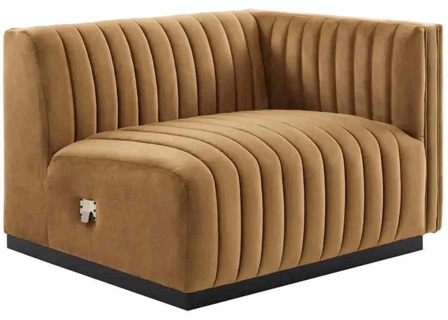 Conjure Channel Tufted Performance Velvet Loveseat