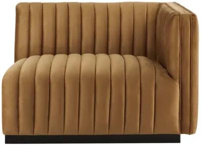 Conjure Channel Tufted Performance Velvet Loveseat