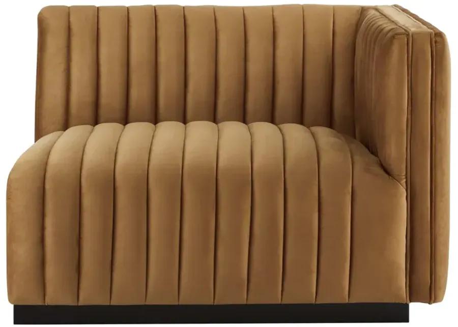 Conjure Channel Tufted Performance Velvet Loveseat