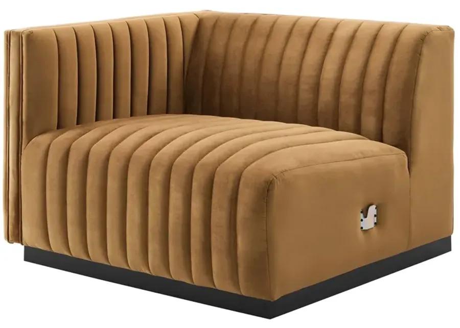 Conjure Channel Tufted Performance Velvet Loveseat