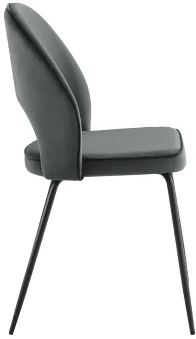 Nico Performance Velvet Dining Chair Set of 2