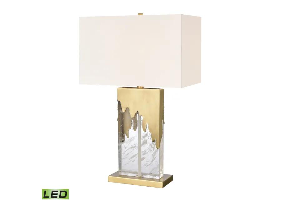 Custom Blend 28'' High 1-Light Table Lamp - Clear - Includes LED Bulb