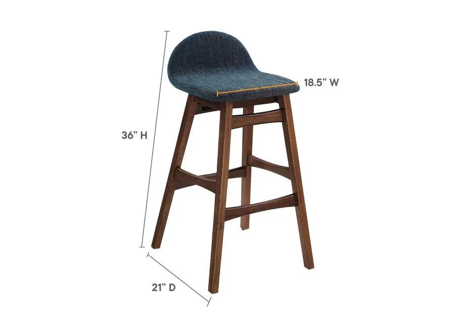 Juno Wood Bar Stool - Set of 2