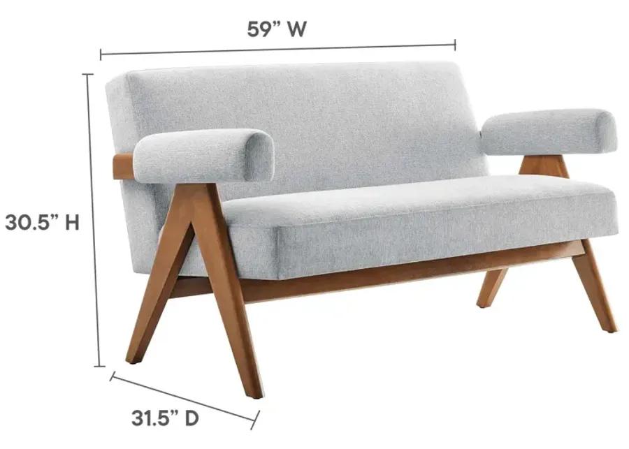 Lyra Fabric Loveseat