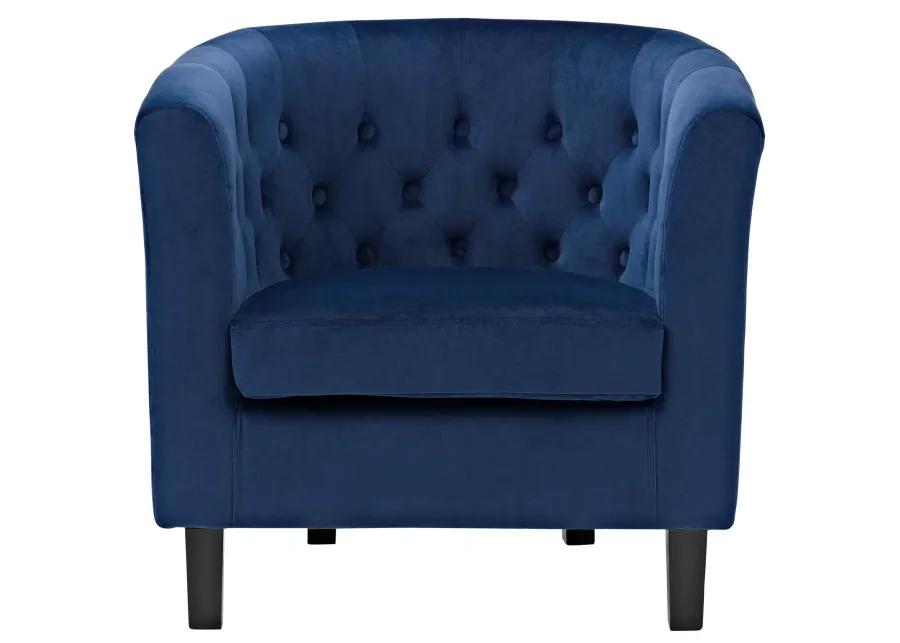 Prospect Performance Velvet Armchair