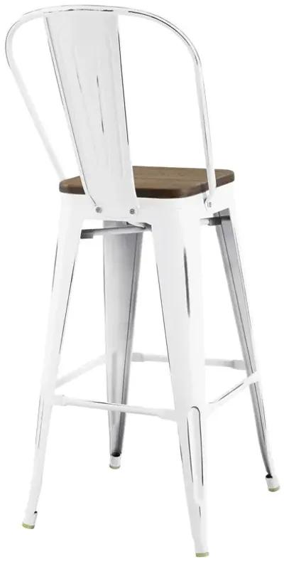 Promenade Bar Stool Metal Set of 4