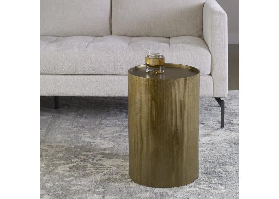 Adrina Drum Accent Table