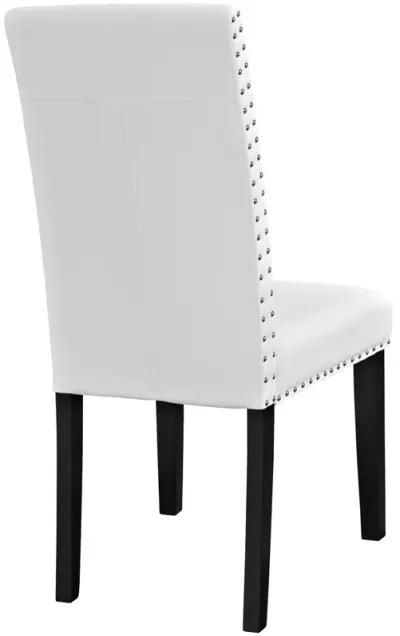 Parcel Dining Faux Leather Side Chair