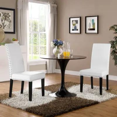 Parcel Dining Faux Leather Side Chair