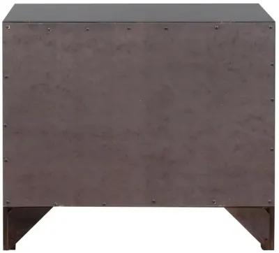 Phoenix 2-drawer Nightstand Deep Cappuccino