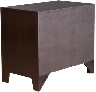 Phoenix 2-drawer Nightstand Deep Cappuccino