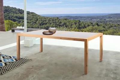 Sienna Outdoor Eucalyptus Dining Table 