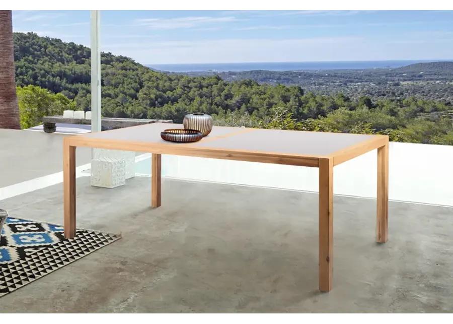 Sienna Outdoor Eucalyptus Dining Table 