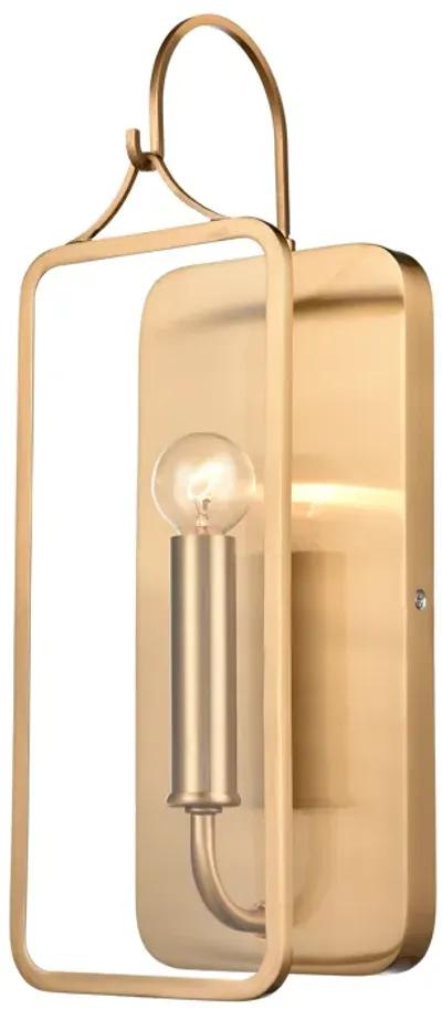 Merge 15" High 1-Light Sconce - Satin Brass