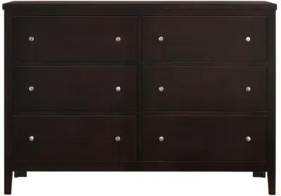 Carlton 6-Drawer Rectangular Dresser 